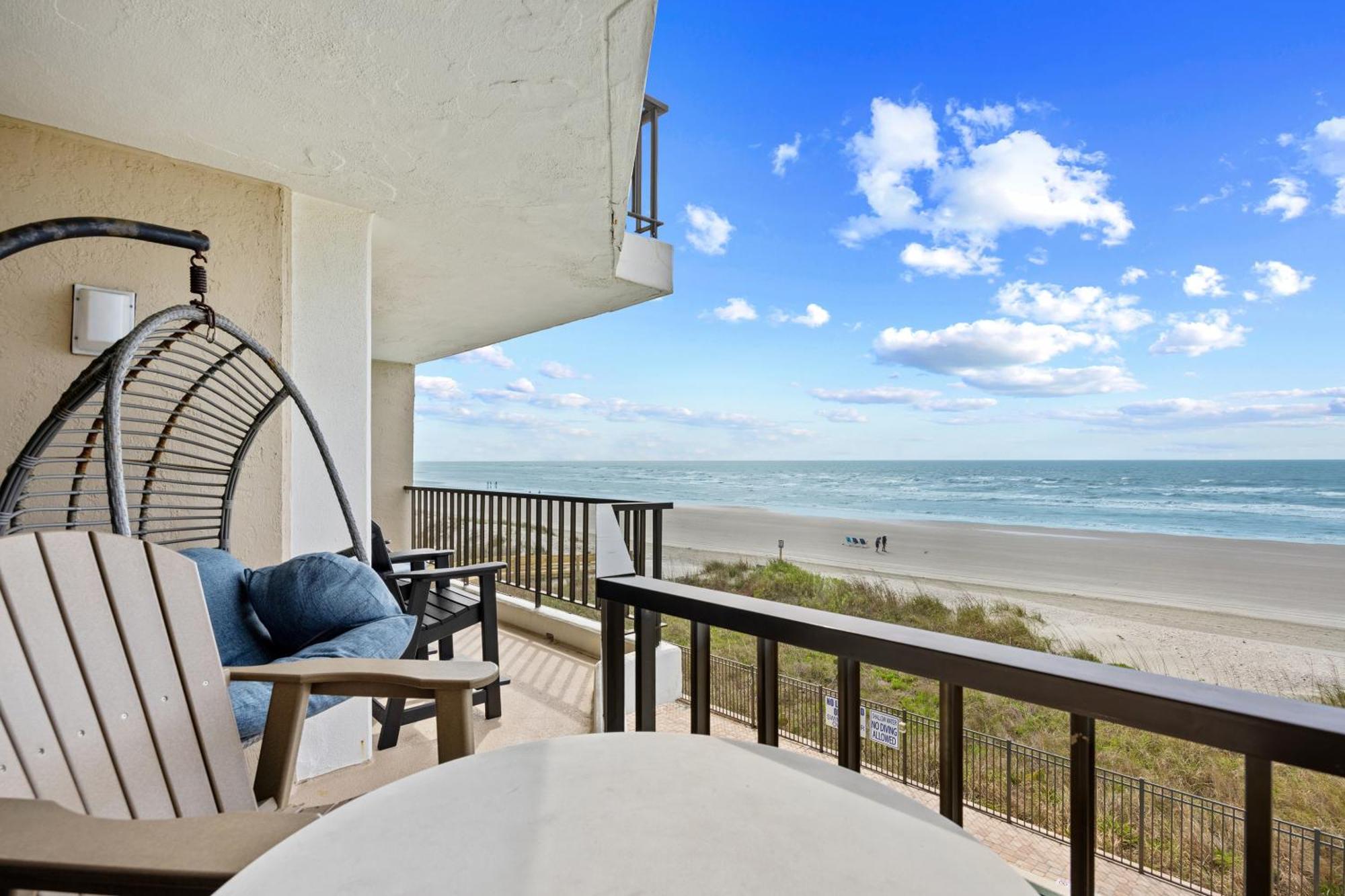 Direct Ocean Front 3Br 3Ba Beach Front マートルビーチ エクステリア 写真