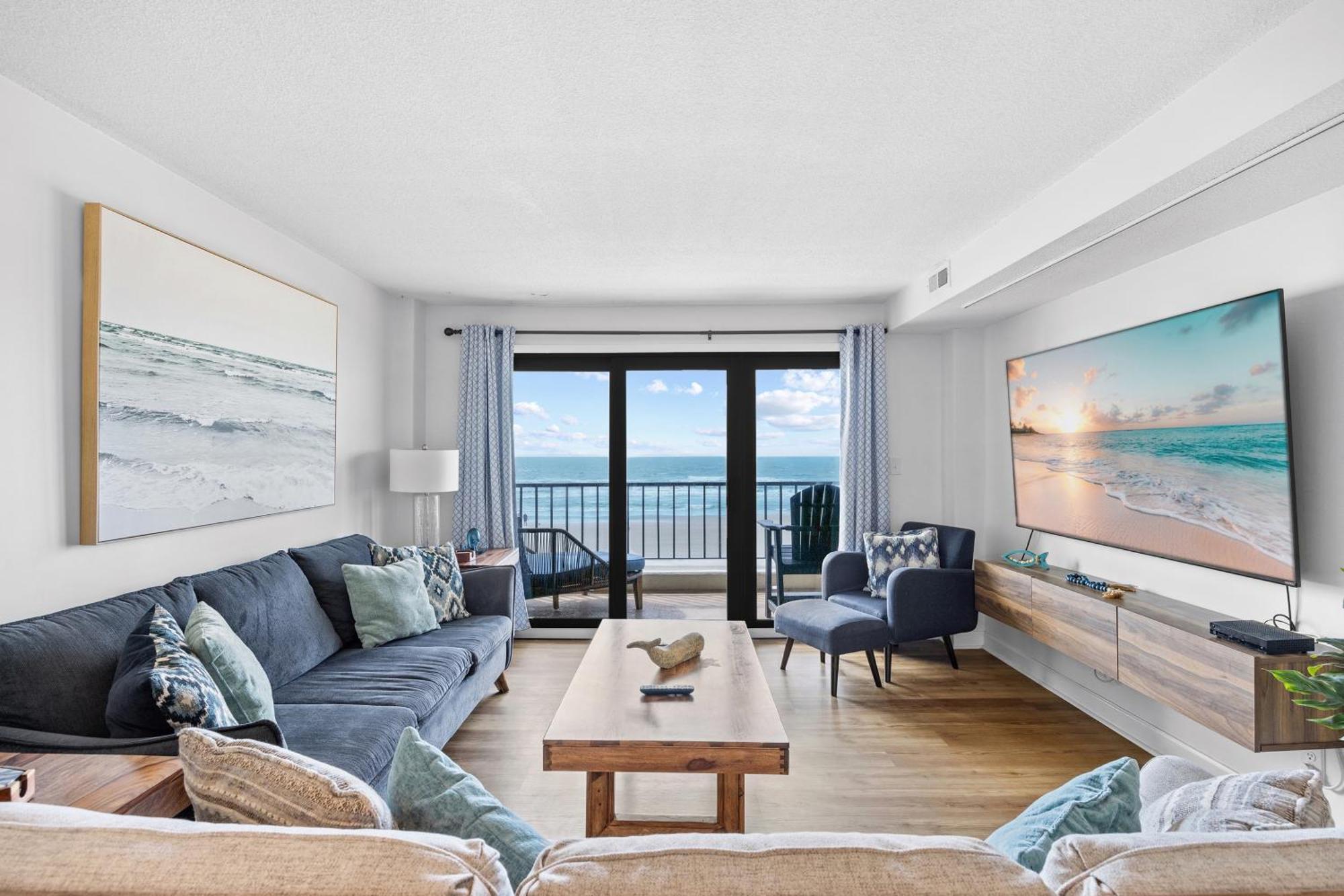 Direct Ocean Front 3Br 3Ba Beach Front マートルビーチ エクステリア 写真