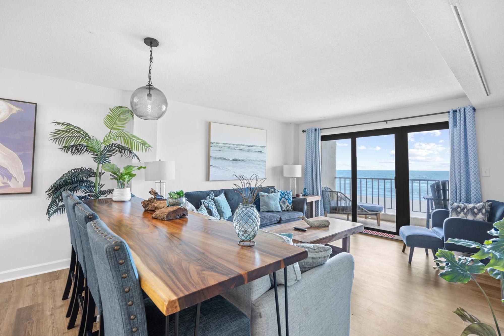 Direct Ocean Front 3Br 3Ba Beach Front マートルビーチ エクステリア 写真