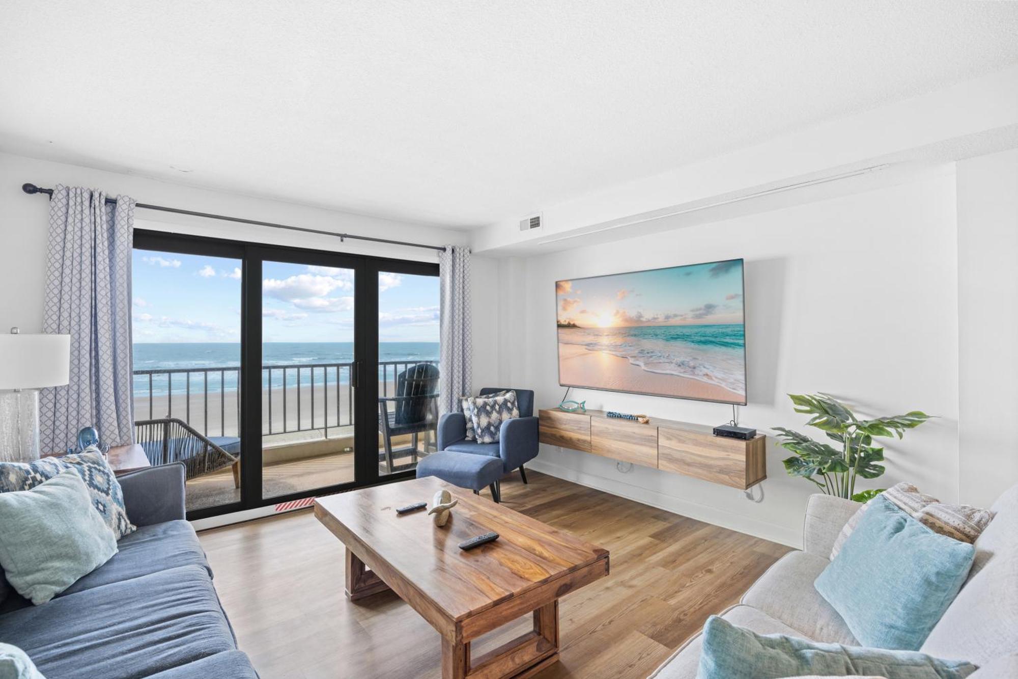 Direct Ocean Front 3Br 3Ba Beach Front マートルビーチ エクステリア 写真